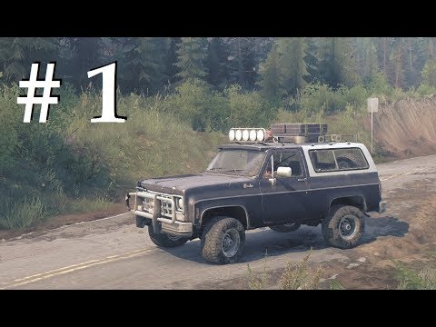 Видео: Spintires MudRunner  Карта  МЕДВЕЖИЙ  РУЧЕЙ # 1