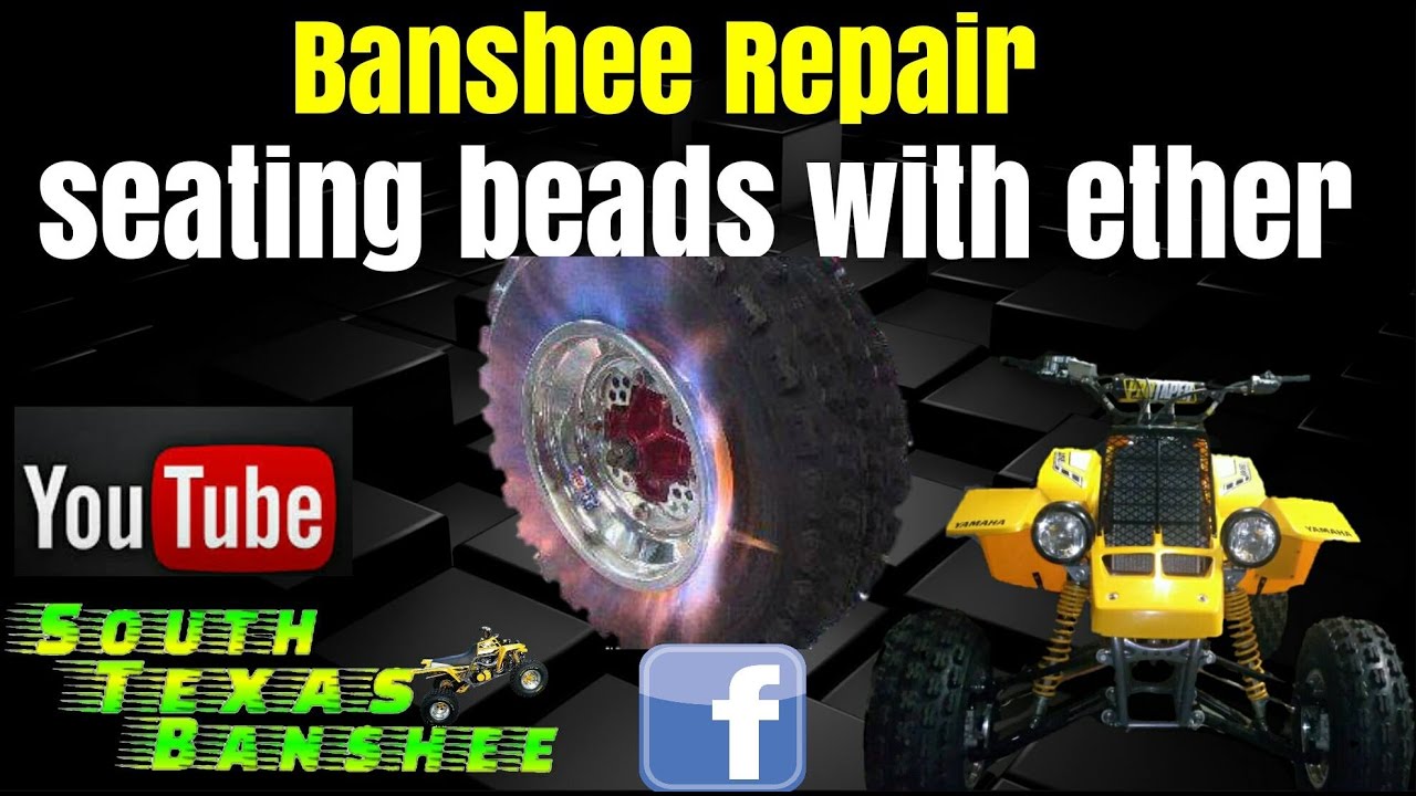 How to seat tire beads with Ether YouTube