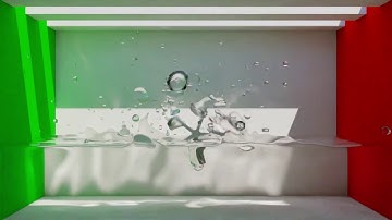 Blender LuxCore Caustics Animation Test