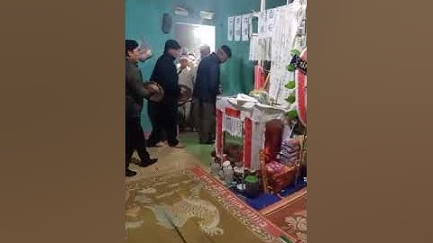 VĂn hóa dân tộc nùng/. múa xiên tưng trong đám ma dân tộc nùng