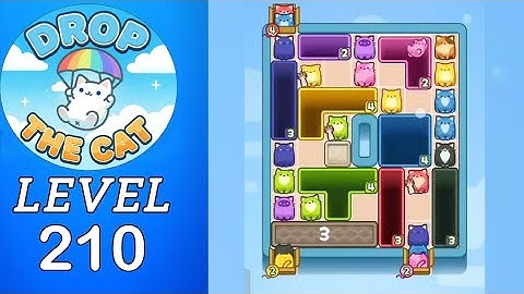 Drop The Cat Level 210 Walkthrough