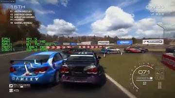 GRID AUTOSPORT gameplay on a SAPPHIRE R9 280X - 1080p Ultra graphics Settings