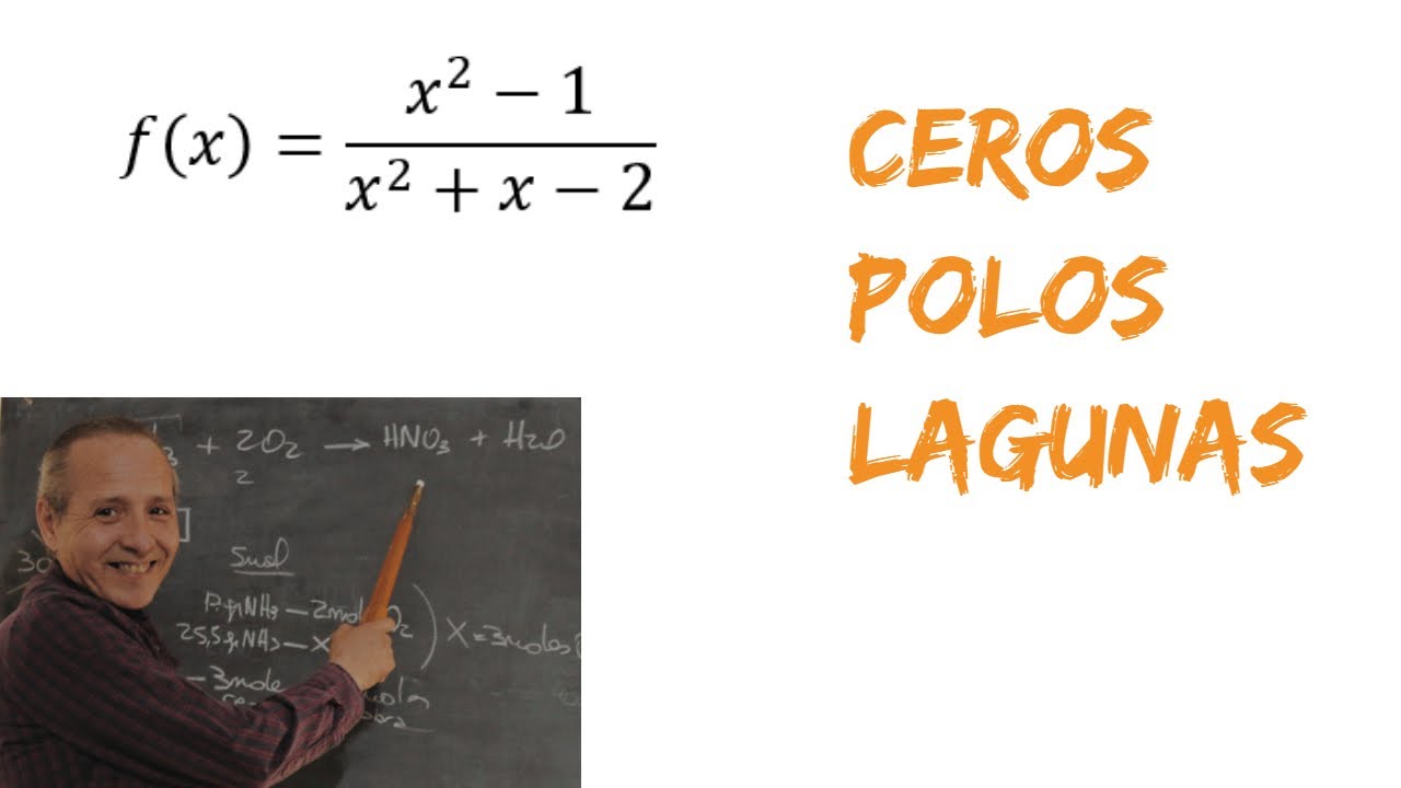 Ceros, Polos, y Lagunas -