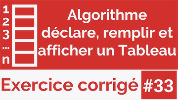 Exercice corrigé #33 : Déclarer, remplir et afficher un tableau contenant les voyelles (Darija)