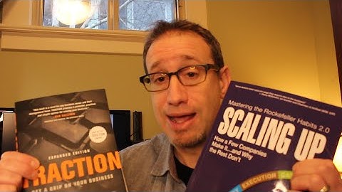 One Big Idea Book Review: Traction vs Scaling Up!