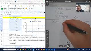 Plotting and Linearizing Data HW #1 and 2