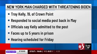 North Country man charged with threatening the president