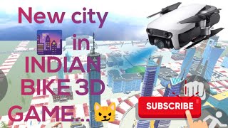 I Found a NEW CITY 🌆 in Indian bike 3d!😱(Drone review) screenshot 3