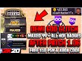 *NEW!!!* NBA 2K20 INSTANT BADGE GLITCH *DEMI GOD!* AFTER PATCH 1.06! PS4 & XBOX! (2K20 Badge Glitch)
