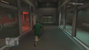 GTA V How to get into Humane Labs Upper and Lower level in Single-Player & Director Mode