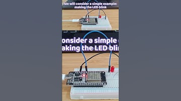 How to get Started with an ESP32 - Blinking Led
