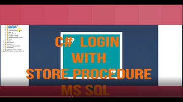 How to Login Using Store Procedure in C# Windows Application