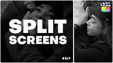 Master Multiscreen Transitions With This Split Screen Template In Final Cut Pro! (tutorial)