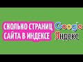 Как точно проверить количество страниц в индексе поиска