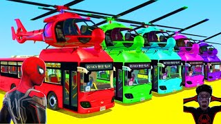 Superhero Bus Mega Ramp | Superhero Gaming Video | Mega Ramp Games | #gaming #viral