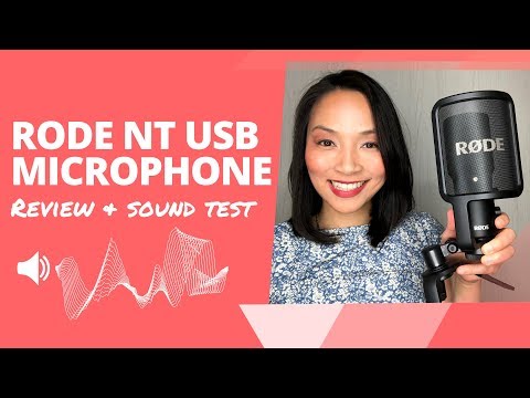 Best USB microphone? RODE NT USB Microphone Review and Sound Test