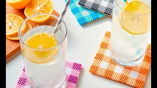 Perler Bead Coasters