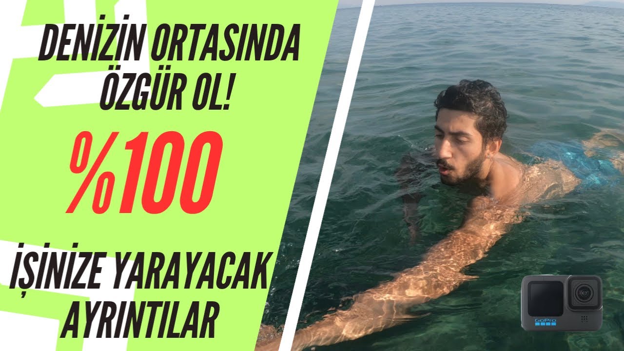 DENİZİN ORTASINDA ÖZGÜRCE YÜZ - SUDA DURABİLMEK İÇİN BİLMEN GEREKEN TÜM DETAYLAR!!