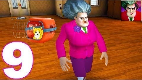 Scary Teacher 3D - Free the Cat - Gameplay Walkthrough Part 9 New Levels ( iOS - Android )