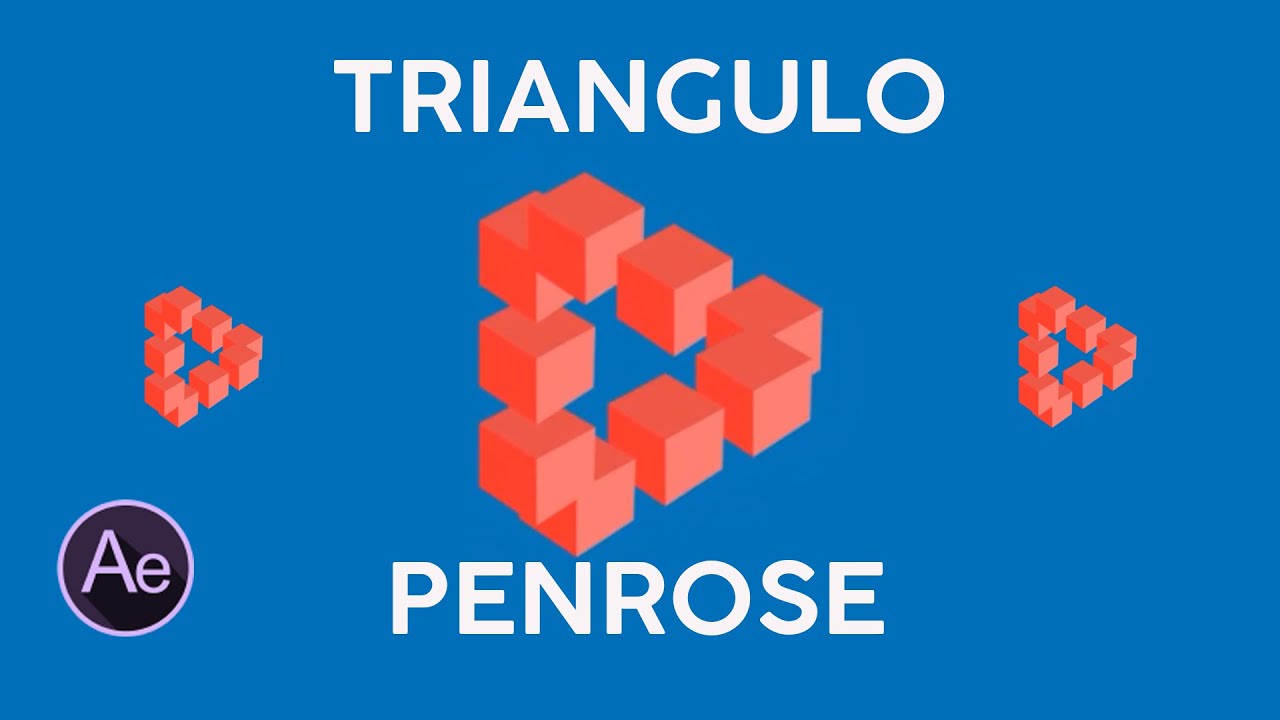 Animation After Effects tutorial Infinite Penrose Triangle - YouTube