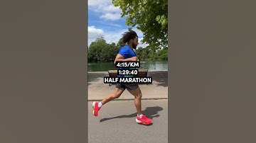 What Half Marathon Paces Look Like #running #halfmarathon