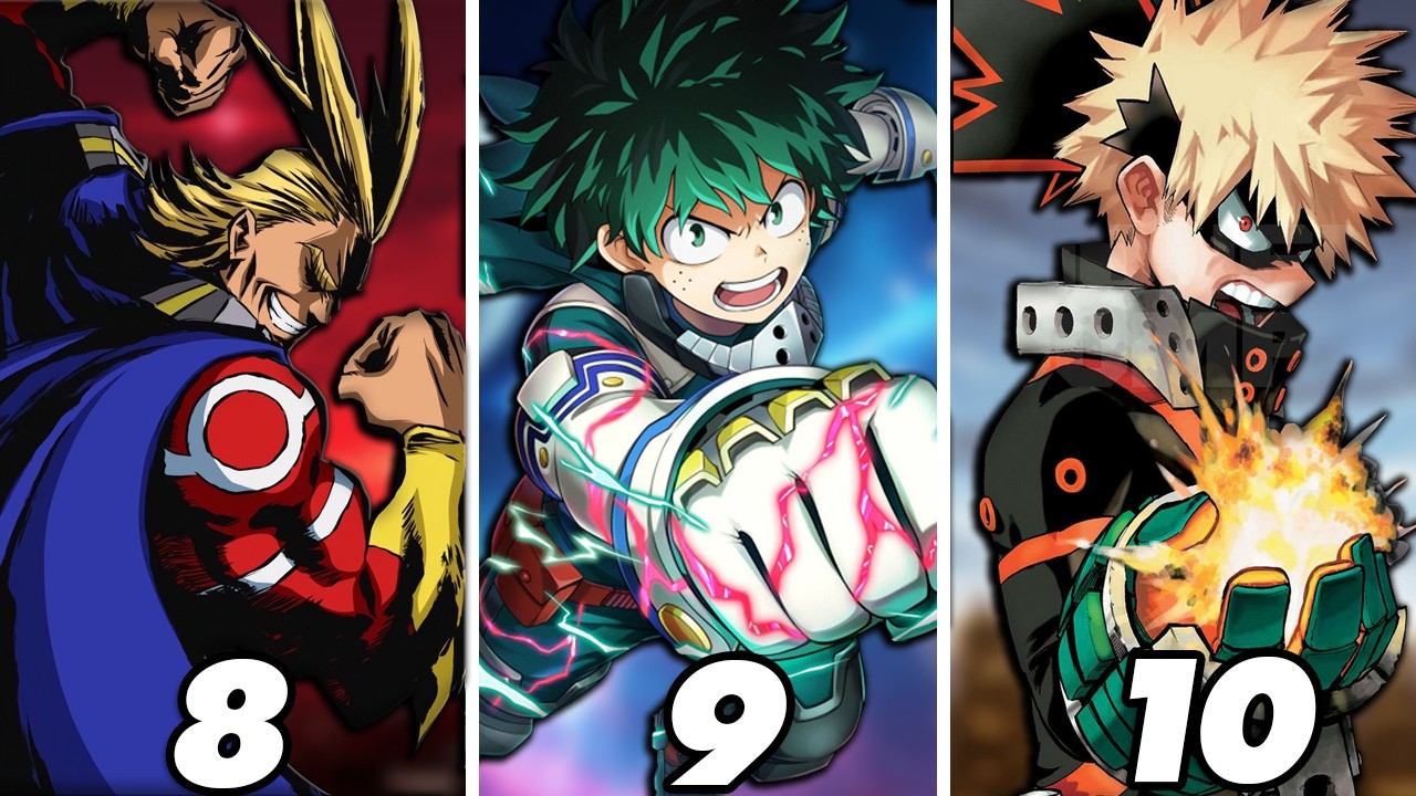 Todos los usuarios del One For All Explicados! (My Hero academia)