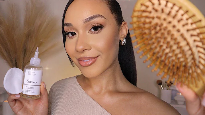 ASMR Friend Pampers You To Sleep 🤎 Relaxing Skincare, Hair brushing | Personal Attention Roleplay