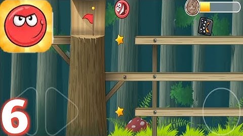 Red Ball 4 - Gameplay Walkthrough Part 2(Deep Forest) - Levels 21-25 (ios,android)