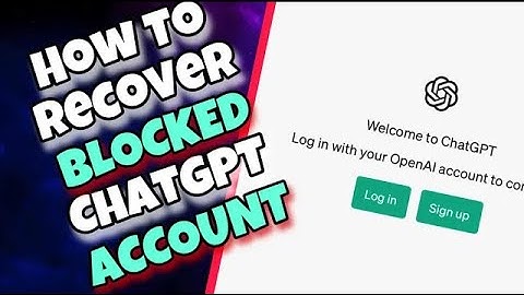 PROOF: How To Recover Blocked ChatGPT Account in 1 Simple Step