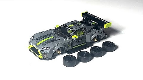 ASMR LEGO Build: Aston Martin Vantage GT3 | Relaxing Time-lapse Construction