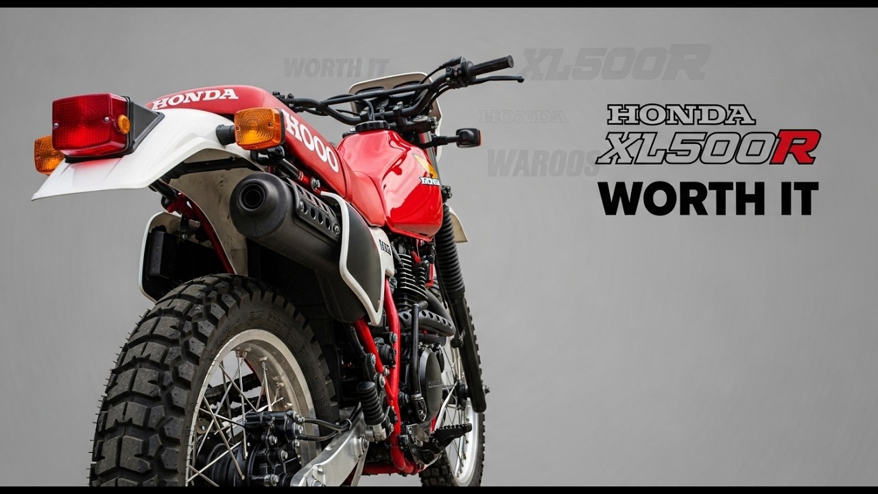 Honda XR250 MD30 1501571 - YouTube