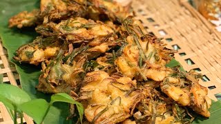 Senang Jer Nak Buat Cucur Udang. Campur Jer Semua Bahan. Goreng!!