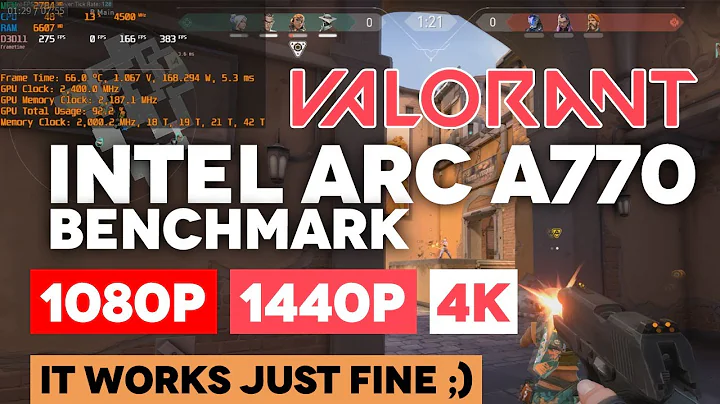 Rendimiento asombroso: Intel ARC A770 juega Valorant en 1080p, 1440p y 4K