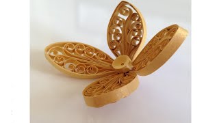 Quilling Flower Using Comb and Pillow / diy paper flower