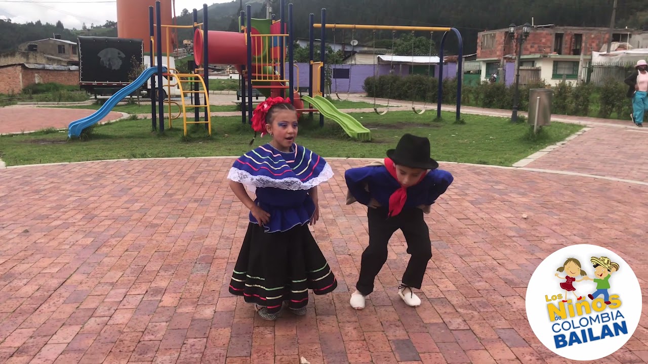 Baile: Carranga "¿CÓMO LE HA IDO? ¿CÓMO LE VA?", Nemocón - Los Niños de Colombia Bailan