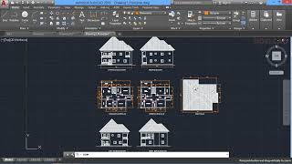 How to draw a 2D Roof plan in AutoCAD from scratch screenshot 5