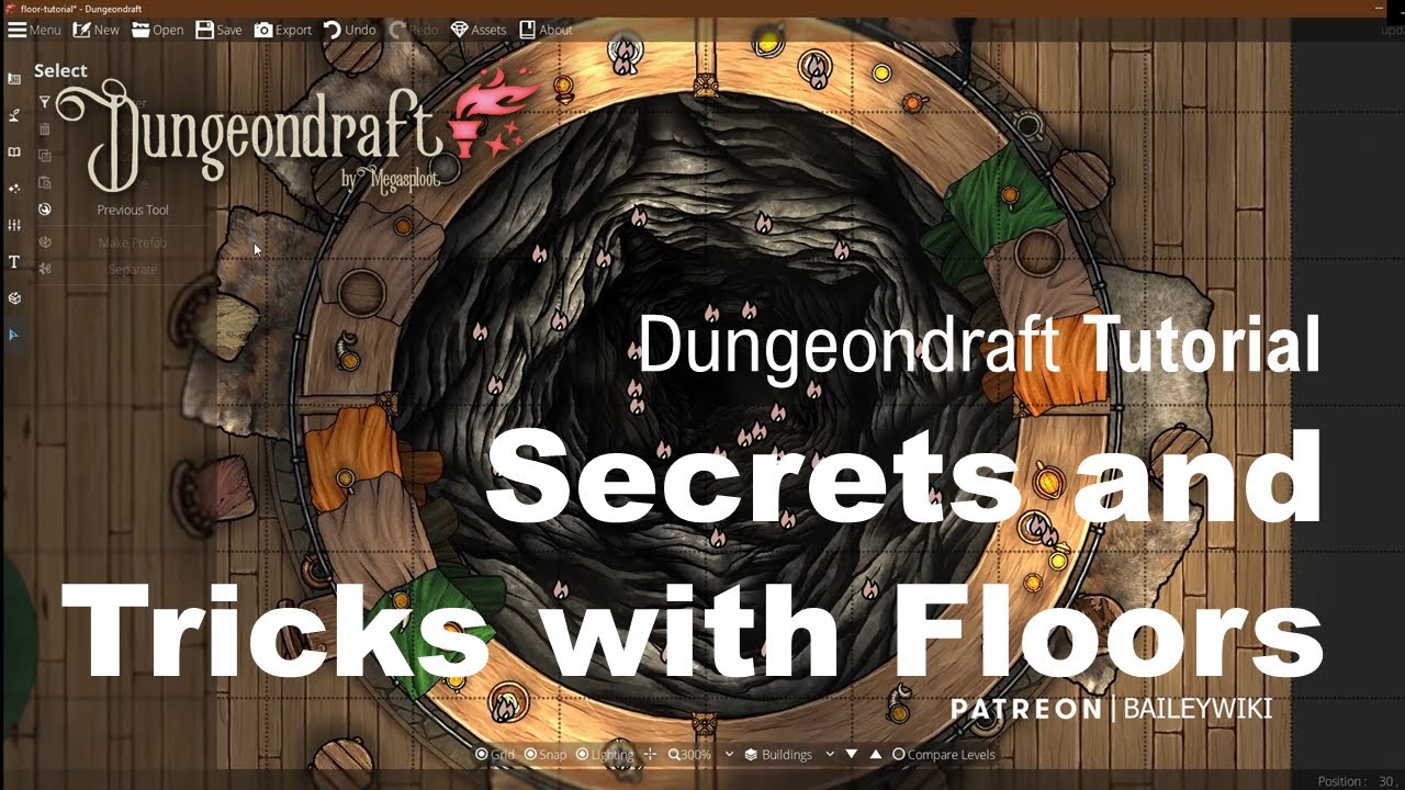 Advanced Dungeondraft Tutorial: Floor tips, overlay hacks, and pattern tactics