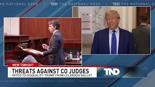 Threats made against Colorado Supreme Court justices after removing Trump from ballot