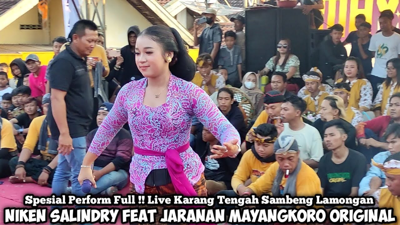 Niken Salindry Full Perform Jaranan MAYANGKORO ORIGINAL❗Live Karang Tengah Sambeng Lamongan
