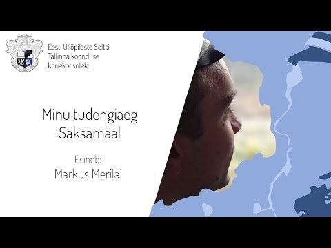 EÜS Tln! knd! kõnekoosolek - ksv! Markus Merilai 