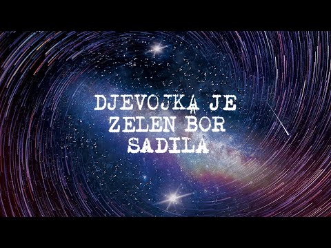 Divanhana - Djevojka je zelen bor sadila (Official Lyric Visualiser)