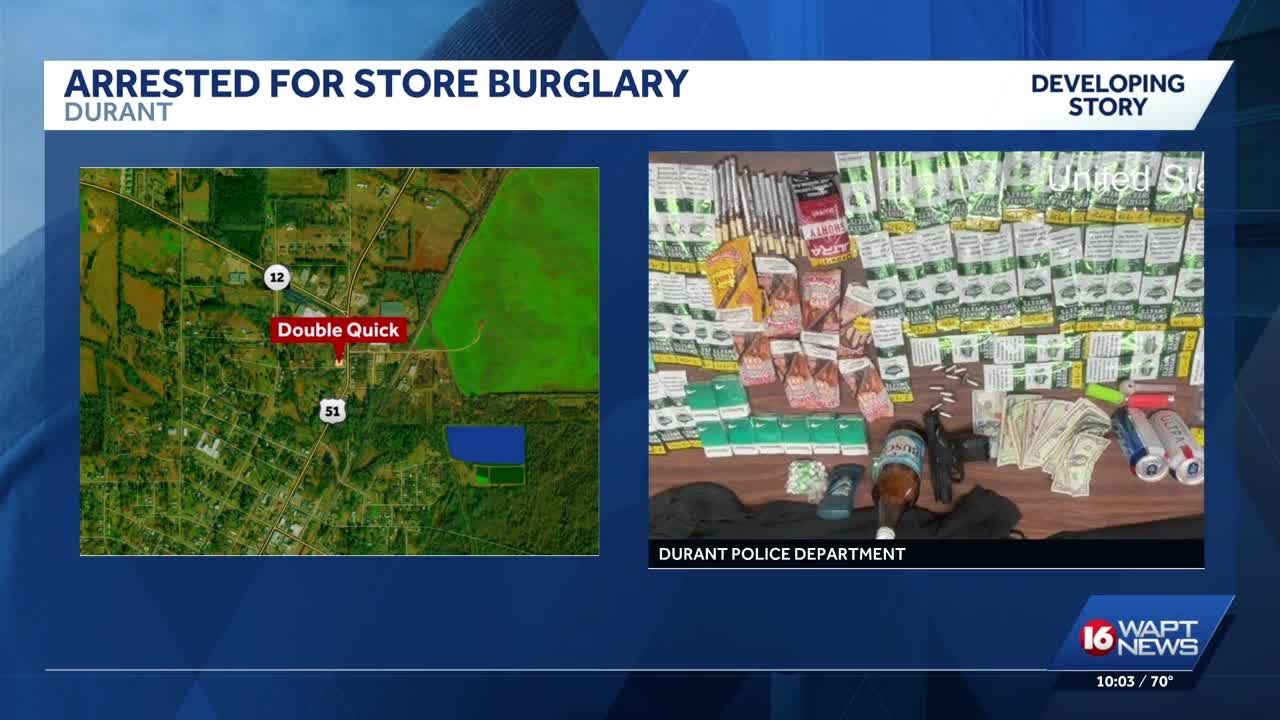 Man arrested for burglarizing a gas station - YouTube