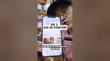 ✋️Structured JSON prompt for VEO 3 AI Video Generator: "Give it to me!"