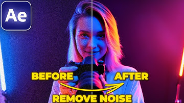 How to DENOISE Grainy Footage in After Effects