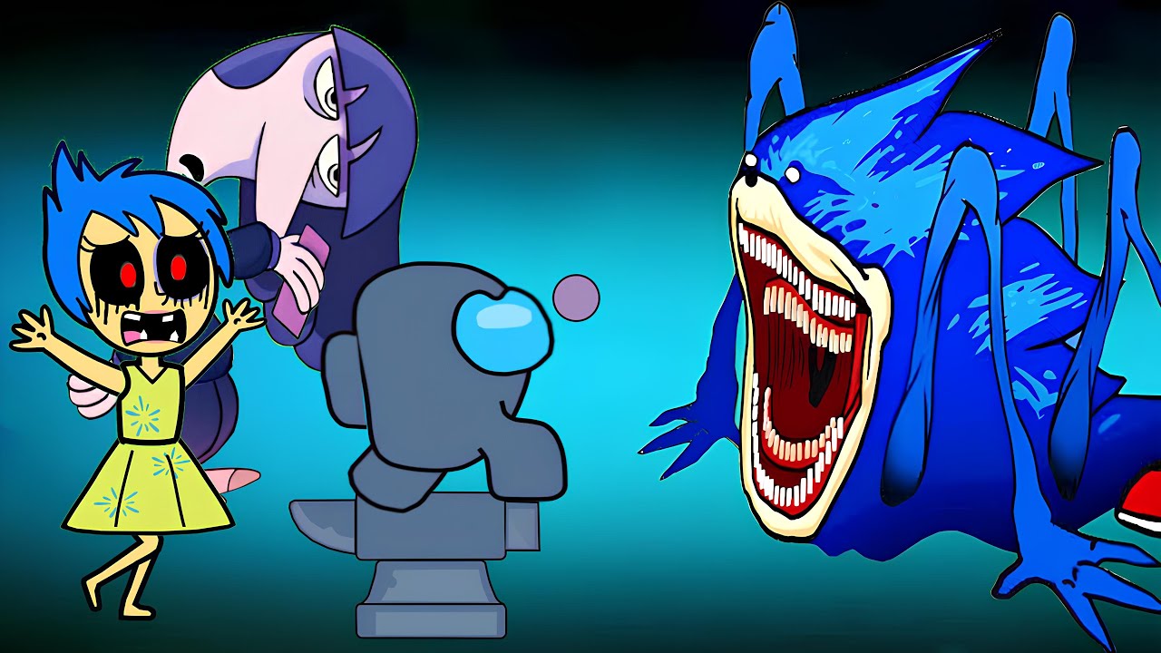 Mini Crewmate Kills Emoji SHIN SONIC TAPES Characters | Among Us - YouTube
