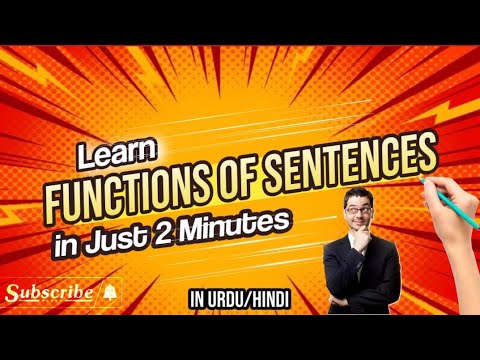 Functions of Sentences