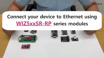 Introducing WIZ5xxSR-RP series modules