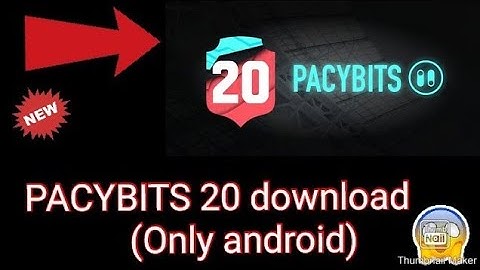 How to download PACYBITS 20 Tutorial (only Android)