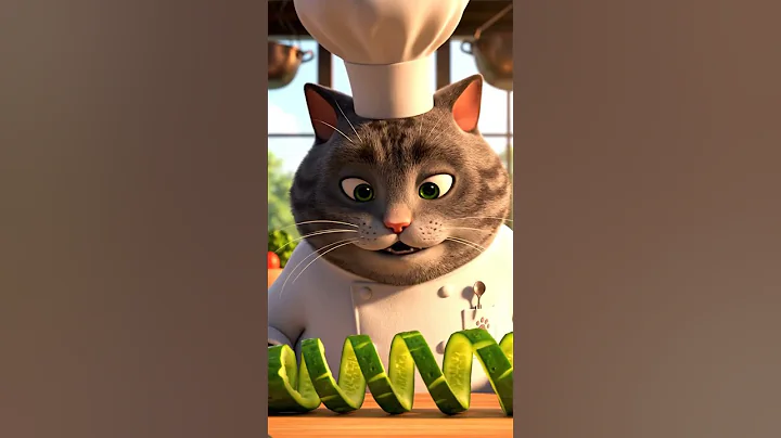 Watch the video about The Forest Cat That Masters Precision Cuts! #NatureChef #CatTalent