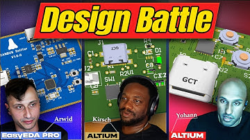 3 engineers battle to design a PCB in 2 hours